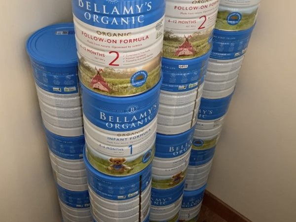 貝拉米有機奶粉二段