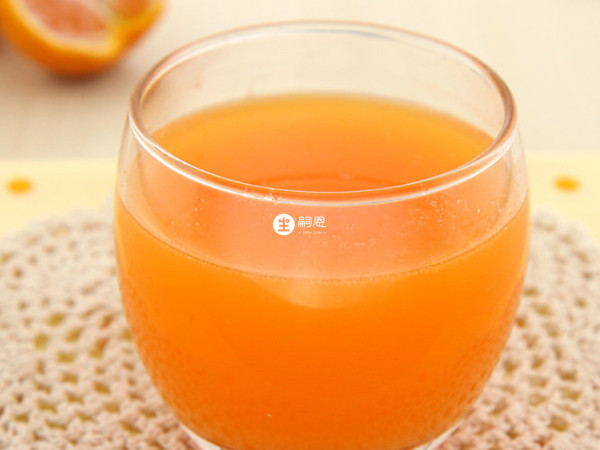 橘子汁也能促进排气