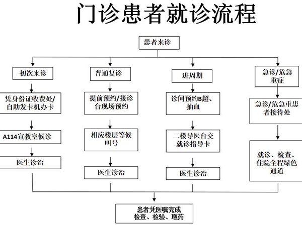山大生殖門診就診流程