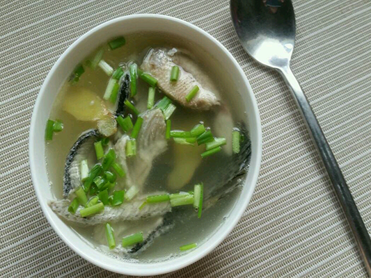 清蒸黑鱼汤