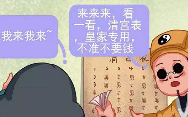 清宮表懷孕看月份